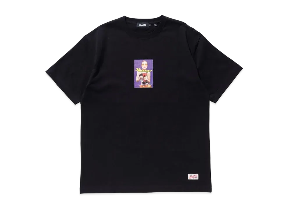 XLARGE S/S TEE ELECTRIC DRILL "Black"
