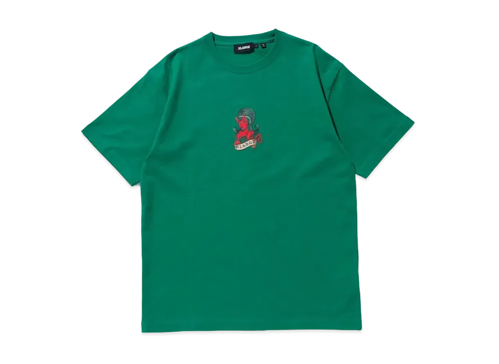 XLARGE S/S TEE DEVIL "Green"