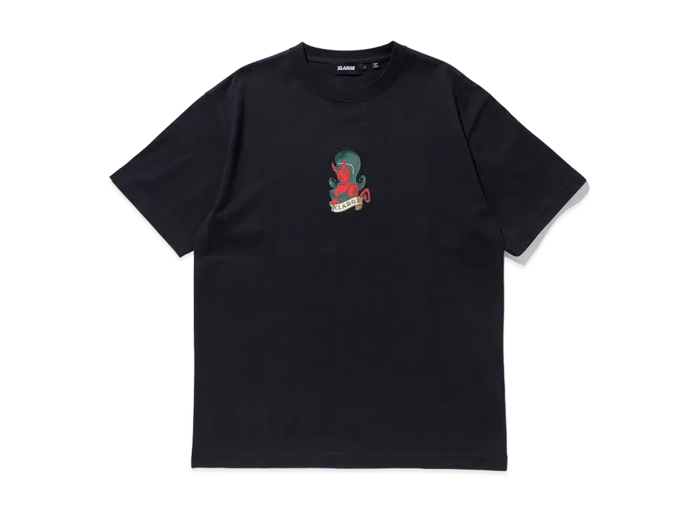 XLARGE S/S TEE DEVIL "Black"