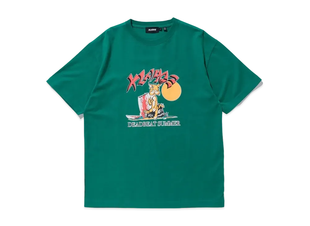 XLARGE S/S TEE DEAD BEET "Green"