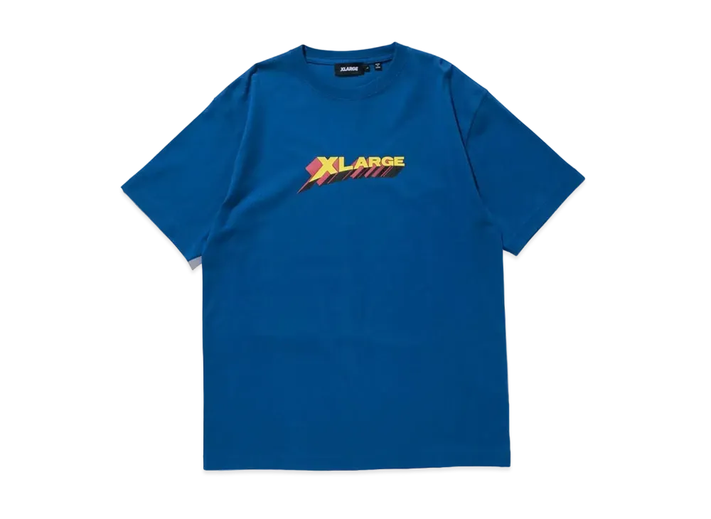 XLARGE 3D LOGO S/S TEE "Blue"