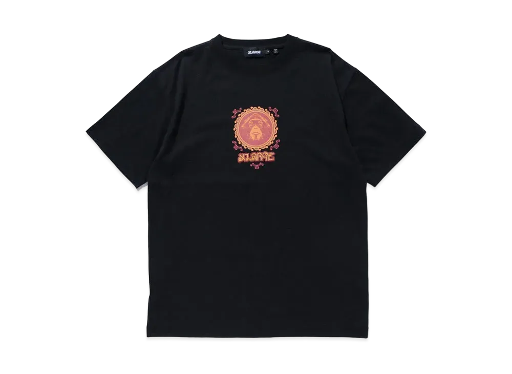 XLARGE MIRROR S/S TEE "Black"
