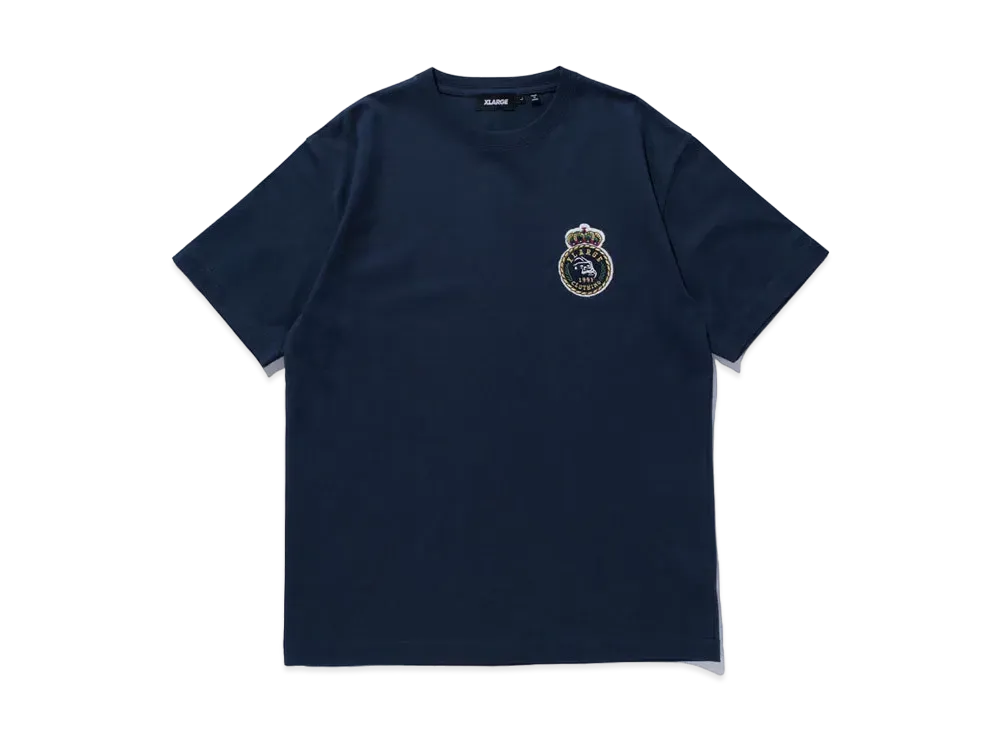 XLARGE EMBROIDERY EMBLEM S/S TEE "Navy"