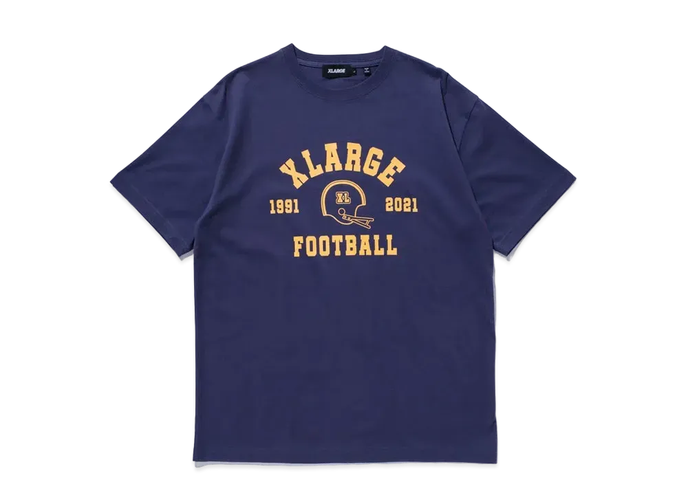 XLARGE COLLEGE LOGO S/S TEE "Purple"