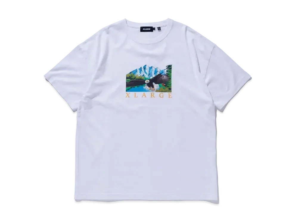 XLARGE LAKE S/S TEE "White"