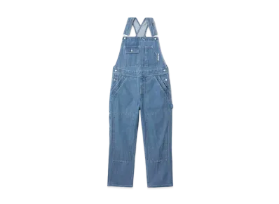 XLARGE PATCHED DOUBLE KNEE OVERALL XLARGE "Indigo"