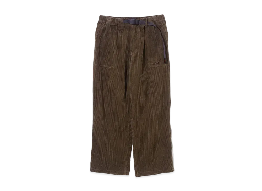 XLARGE GRAMICCI CORDUROY EASY PANTS "Brown"