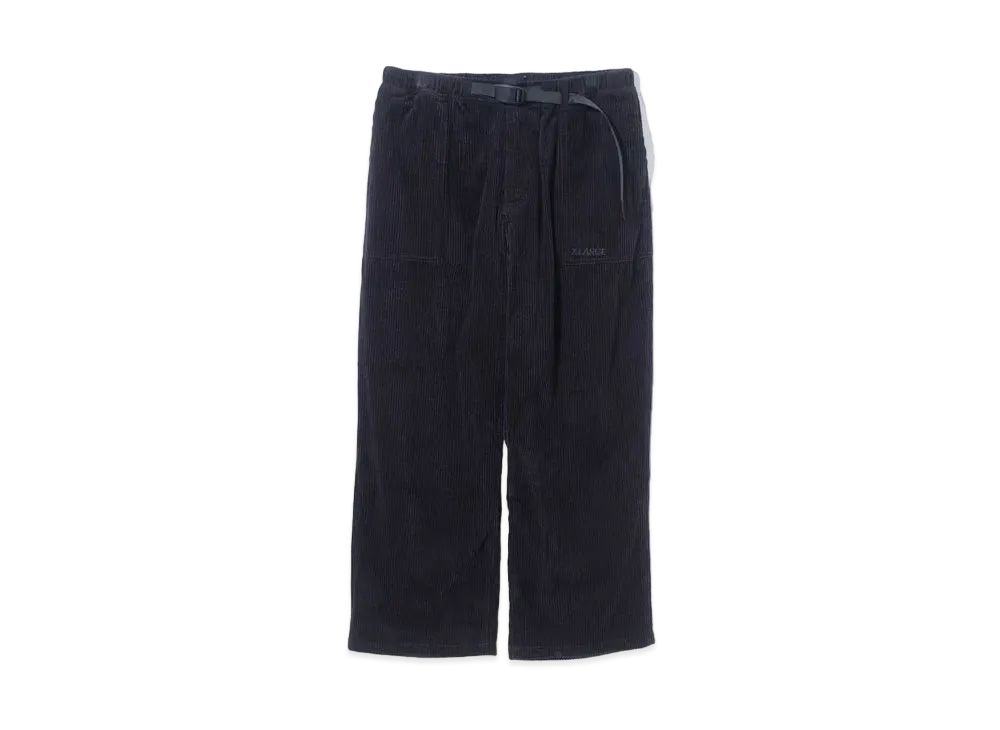 XLARGE GRAMICCI CORDUROY EASY PANTS "Black"