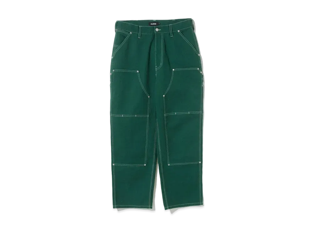 XLARGE DUCK WORK PANTS "Dk Green"