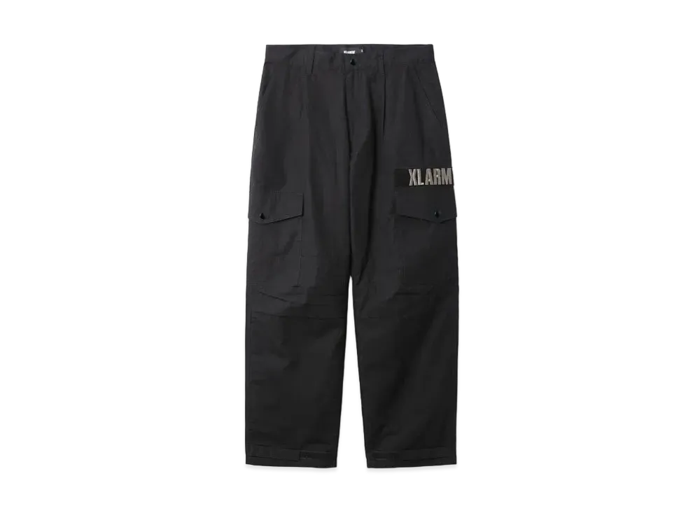 XLARGE MILITARY RIPSTOP PANTS "Black"