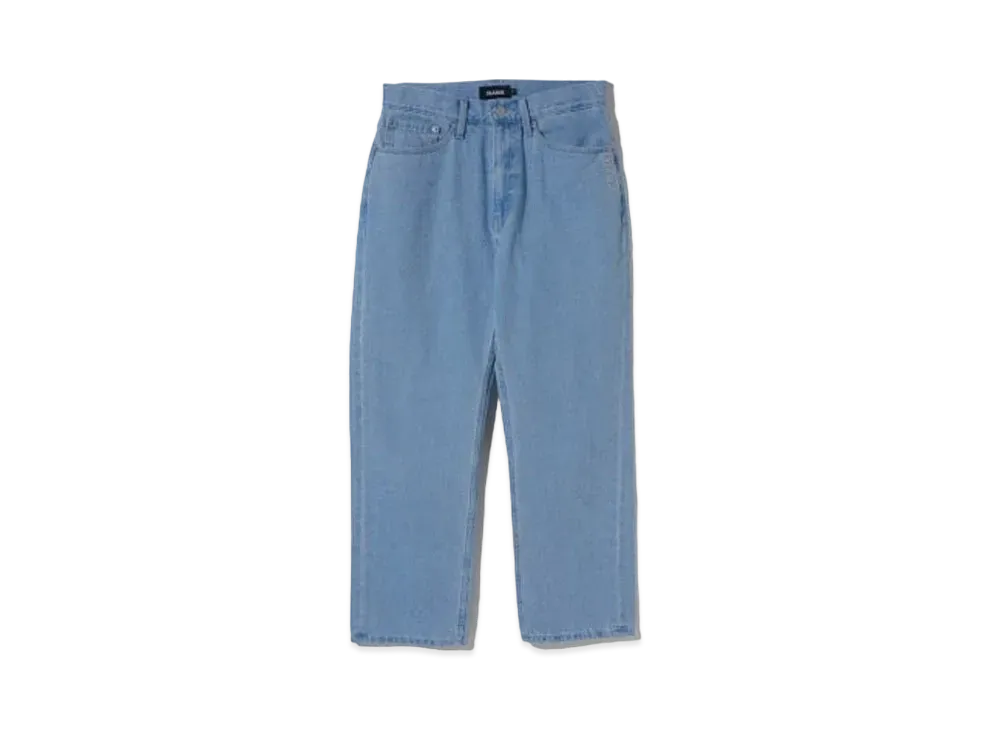 XLARGE EMBROIDERY DENIM PANTS "Light Indigo"