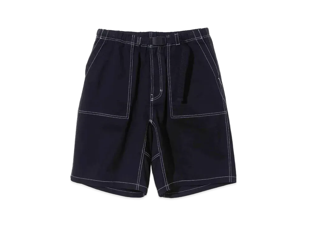XLARGE STITCH WORK EASY SHORT PANTS "Black"