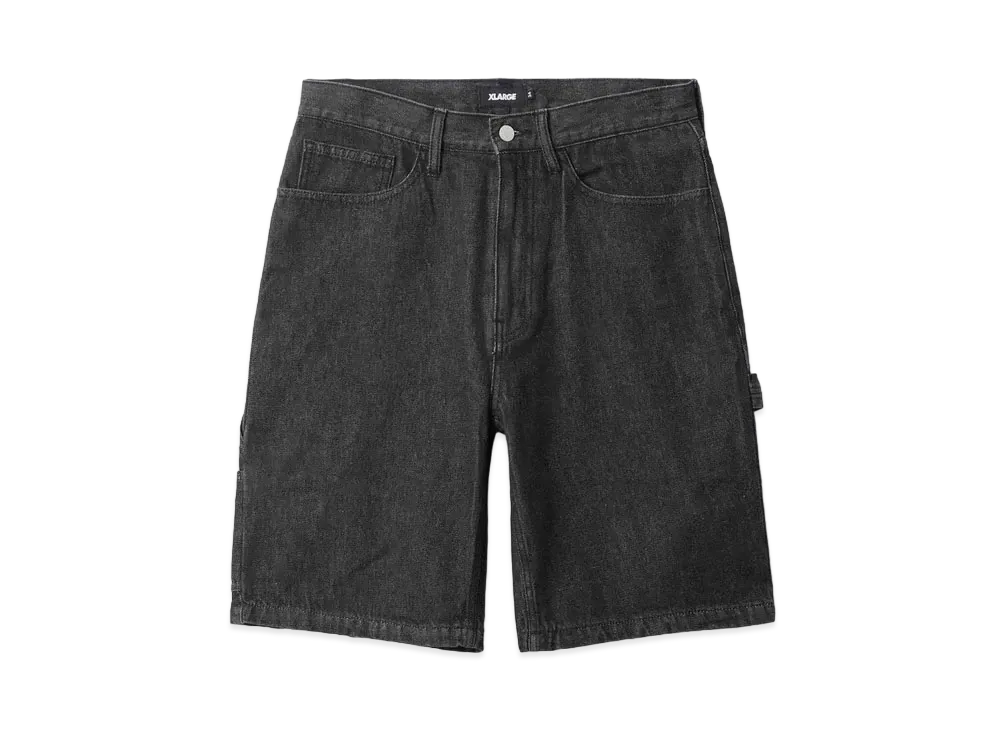 XLARGE EMBROIDERY DENIM SHORTS XLARGE "Black"