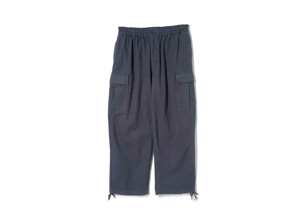 XLARGE OVERDYED EASY CARGO PANTS "Charcoal"