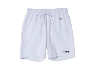 XLARGE x CHAMPION REVERSE WEAVE SHORT PANTS "White"