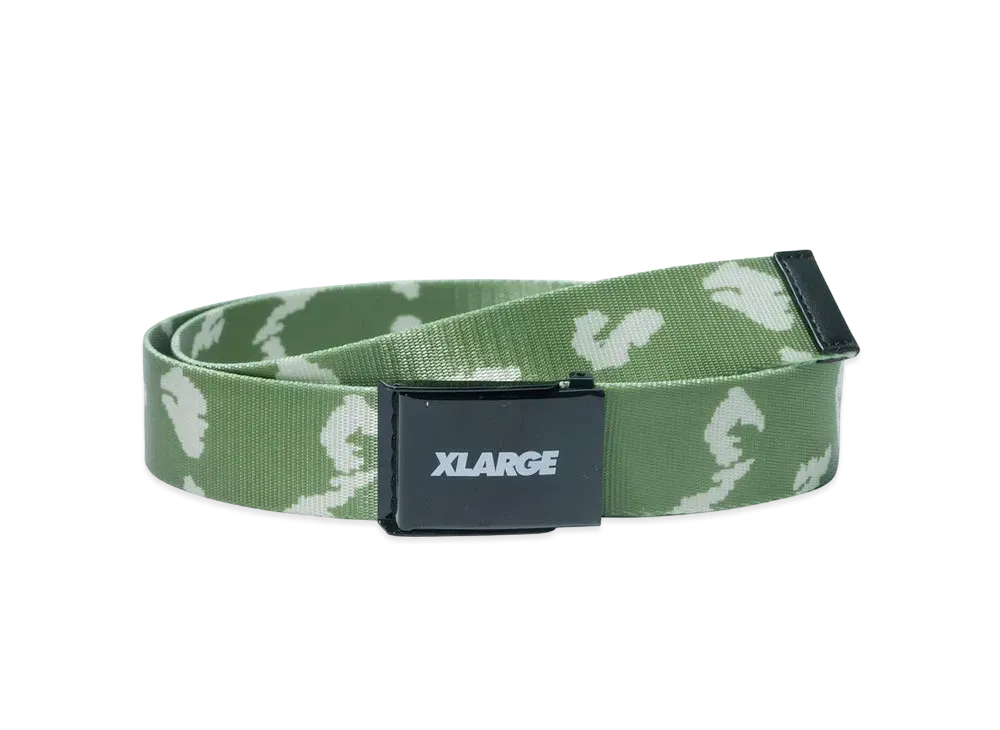 XLARGE STANDARD LOGO CAMOUFLAGE BELT XLARGE "Olive"