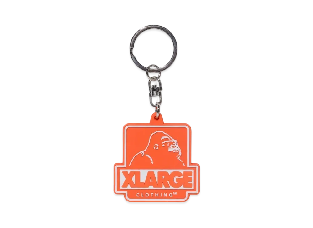 XLARGE OG RUBBER KEYHOLDER XLARGE "Orange"
