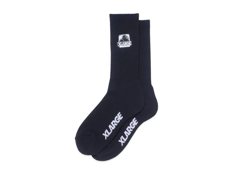 XLARGE OG EMB SOCKS XLARGE "Black"