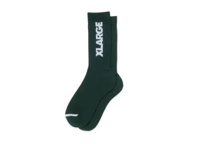 XLARGE STANDARD LOGO SOCKS XLARGE "Green"