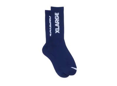 XLARGE STANDARD LOGO SOCKS XLARGE "Navy"