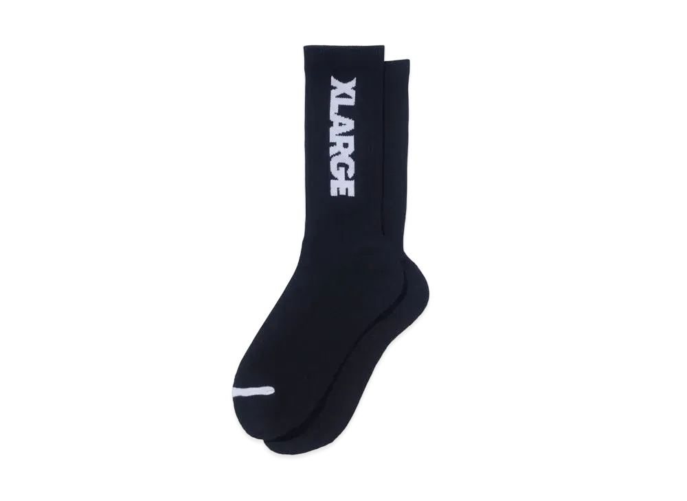 XLARGE STANDARD LOGO SOCKS XLARGE "Black"