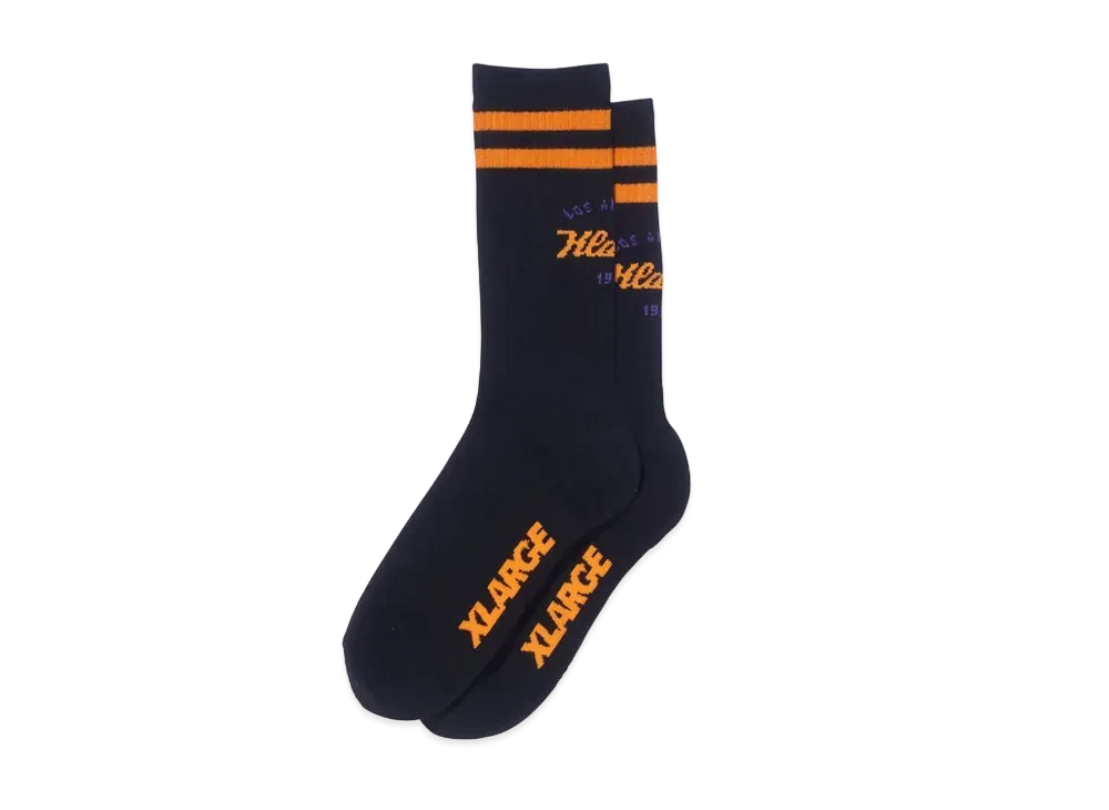 XLARGE TEAM LOGO SOCKS XLARGE "Black"