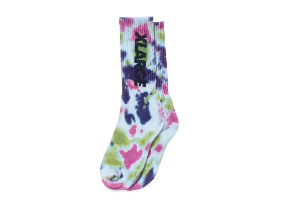 XLARGE MULTI COLOR SOCKS XLARGE "White"