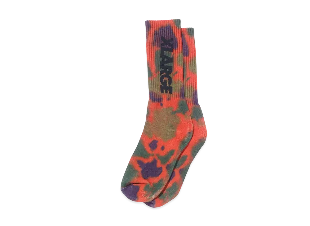 XLARGE MULTI COLOR SOCKS XLARGE "Orange"