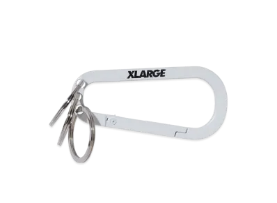 XLARGE STANDARD LOGO KEYRING CARABINER XLARGE "White"