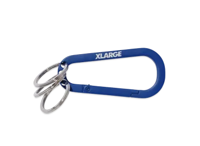 XLARGE STANDARD LOGO KEYRING CARABINER XLARGE "Navy"
