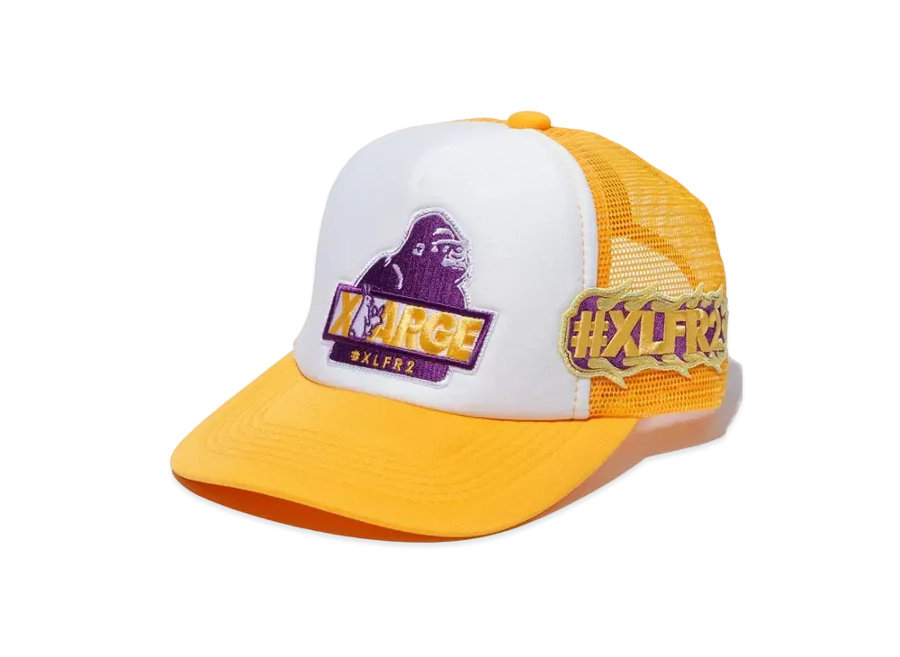 XLARGE x FR2 MESH CAP "Yellow"