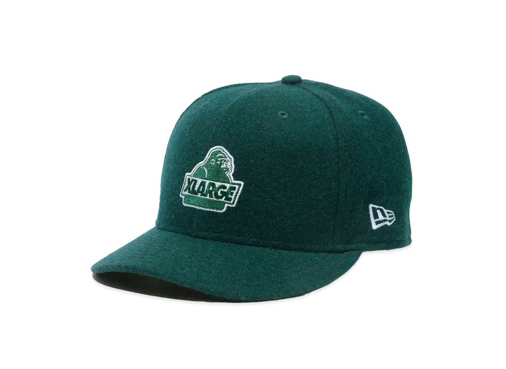XLARGE x NEW ERA SLANTED OG WOOL CAP "Green"