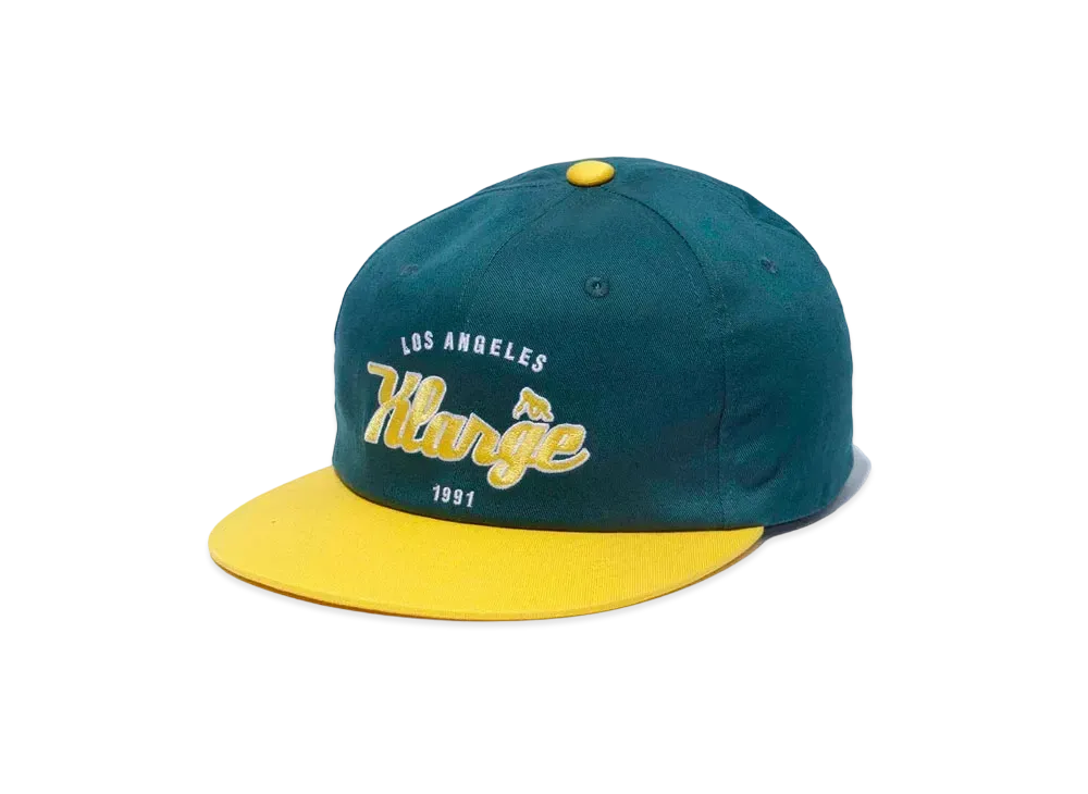 XLARGE TEAM LOGO 2TONE CAP "Green"