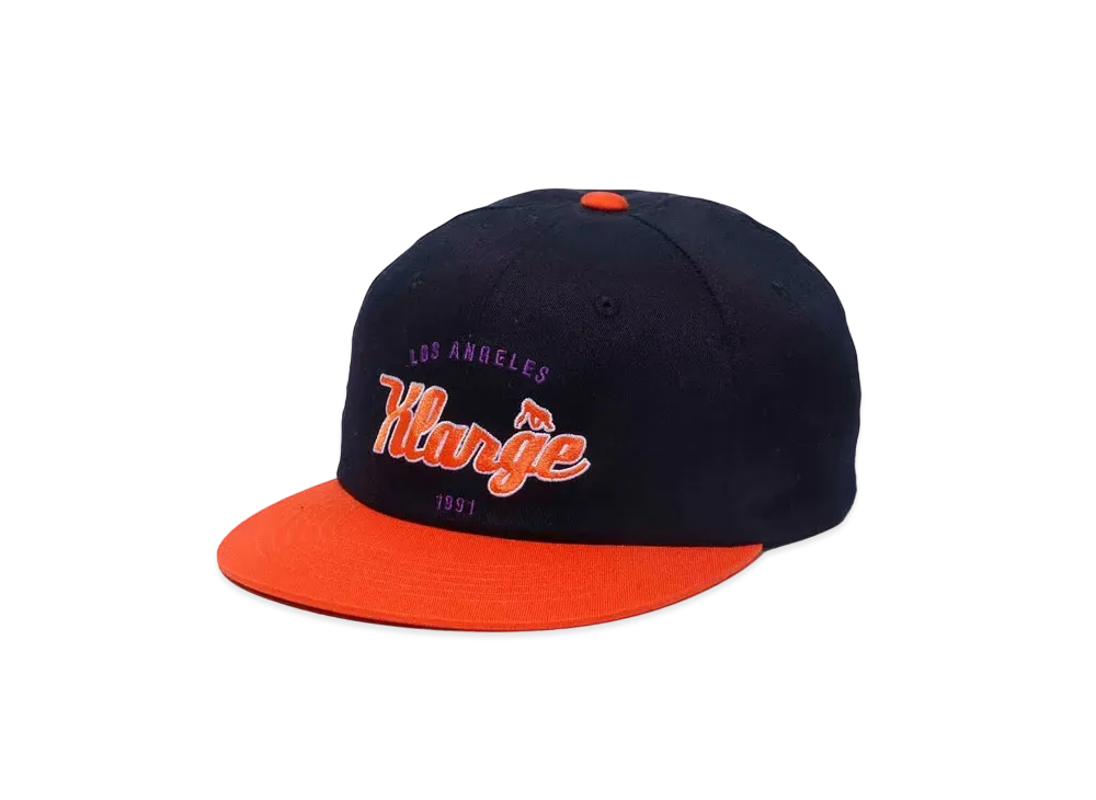 XLARGE TEAM LOGO 2TONE CAP "Black"