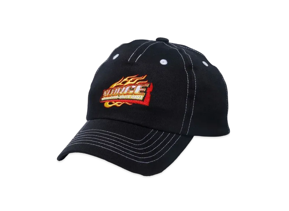 XLARGE HOT ROAD 6PANEL CAP XLARGE "Black"