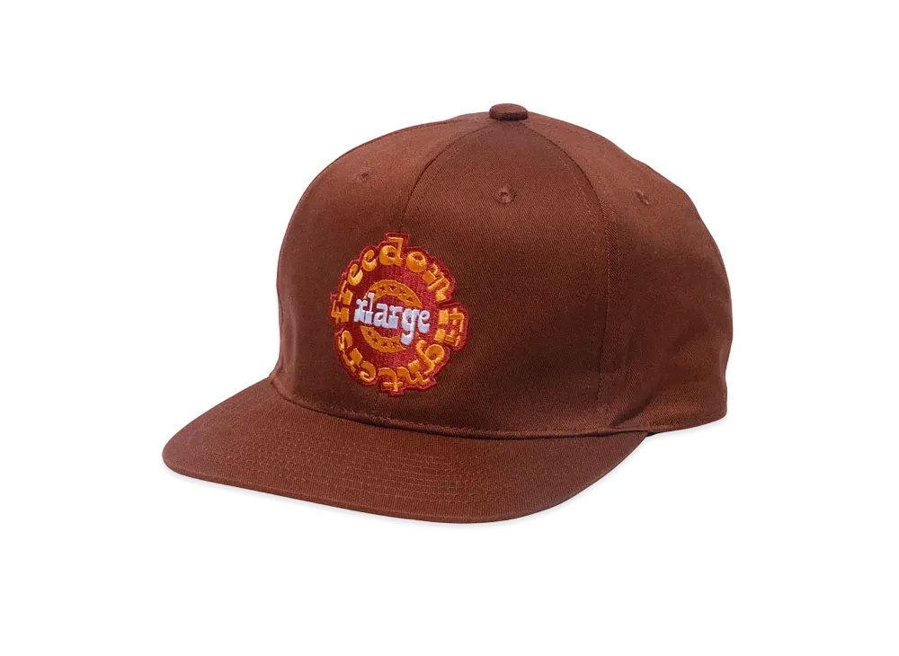 XLARGE FREEDOM 6PANEL CAP XLARGE "Brown"
