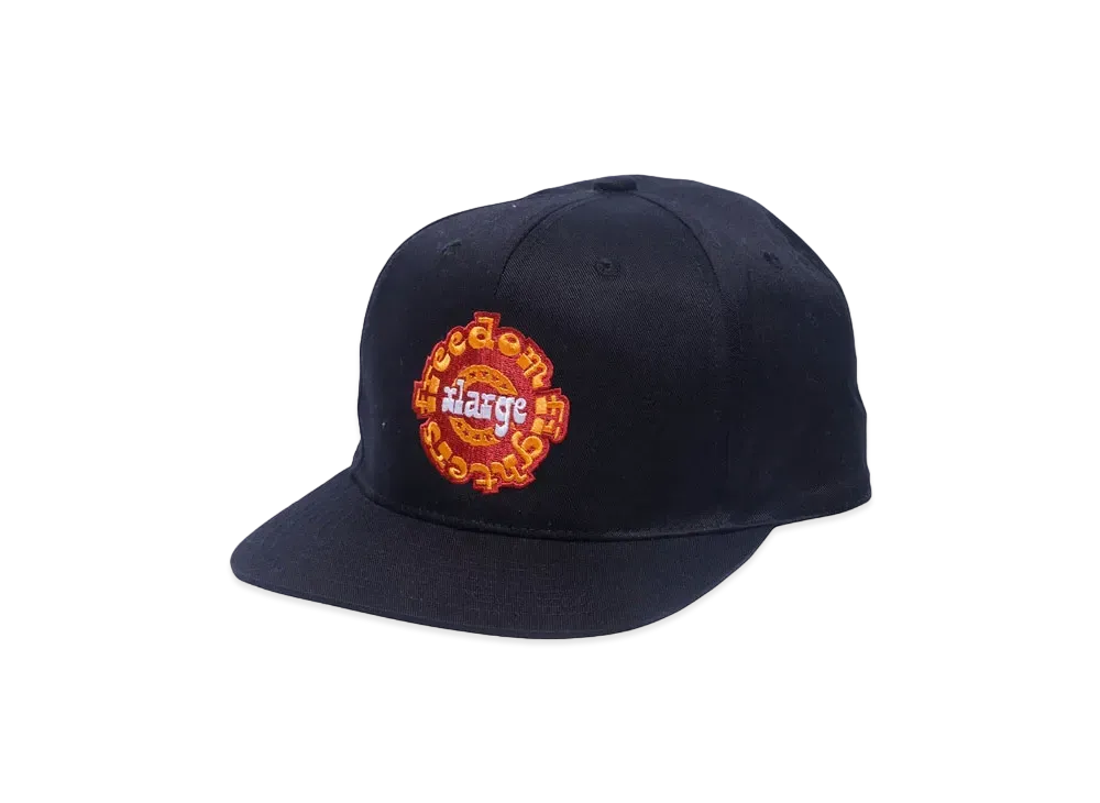 XLARGE FREEDOM 6PANEL CAP XLARGE "Black"