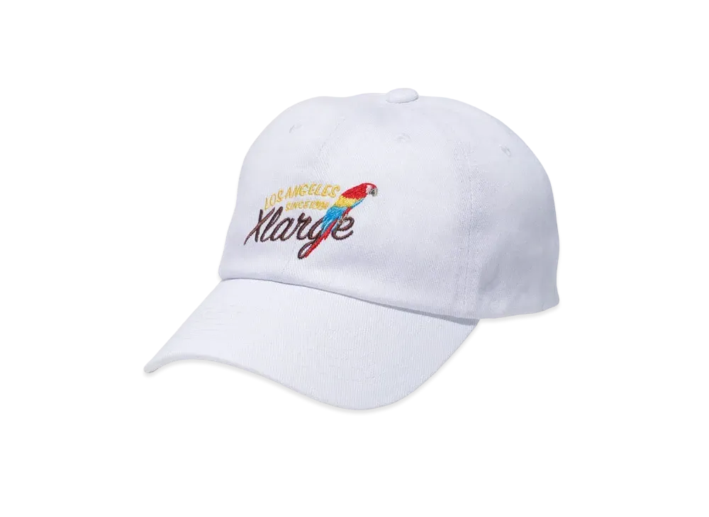 XLARGE PARROT 6PANEL CAP XLARGE "White"