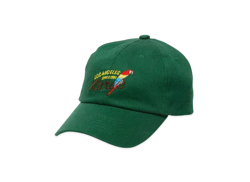 XLARGE PARROT 6PANEL CAP XLARGE "Green"
