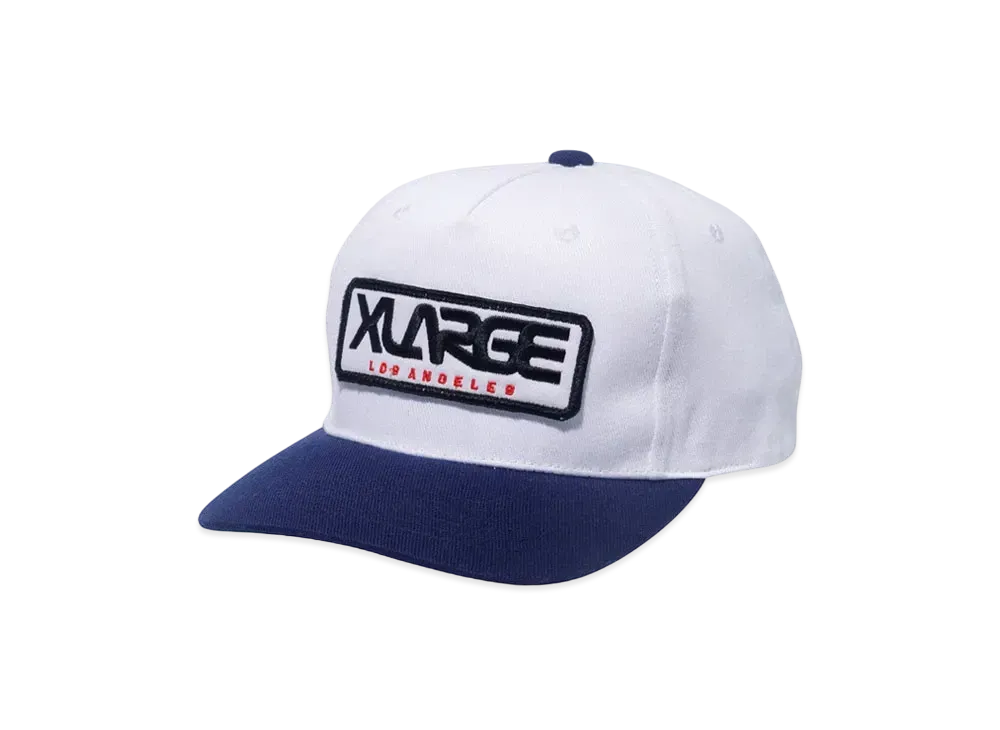 XLARGE PATCHED 2TONE CAP XLARGE "White"