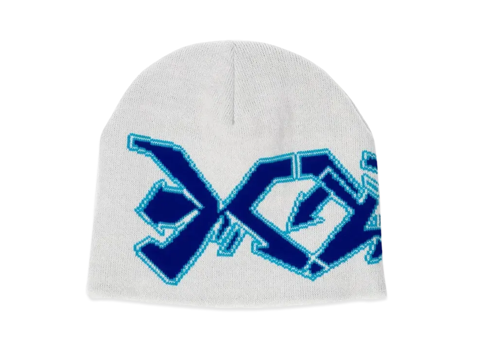 XLARGE x STASH GRAFFITI BEANIE "White"