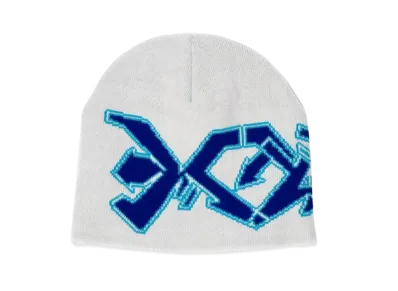XLARGE x STASH GRAFFITI BEANIE "White"