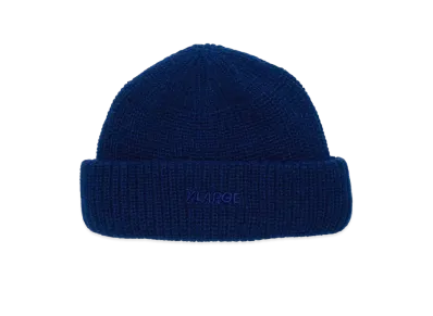 XLARGE LOGO SHORT LENGTH BEANIE "Navy"