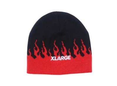 XLARGE FIRE SINGLE BEANIE XLARGE "Red"