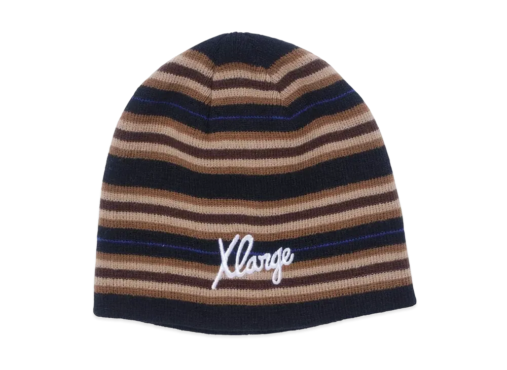 XLARGE STRIPE KNIT CAP XLARGE "Black"