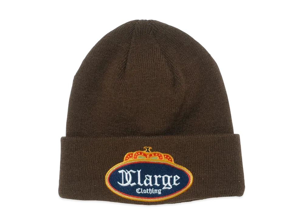 XLARGE CROWN CUFF BEANIE XLARGE "Brown"