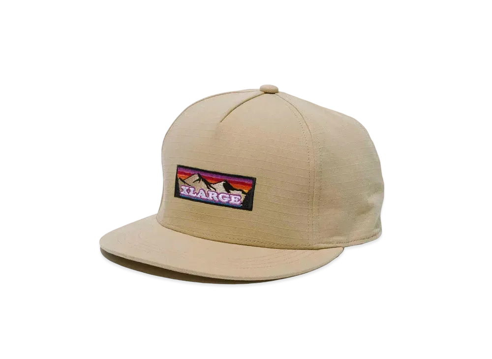 XLARGE MOUNTAIN LOGO CAP "Beige"