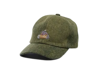 XLARGE OVERDYED DENIM 6PANEL CAP "Olive"