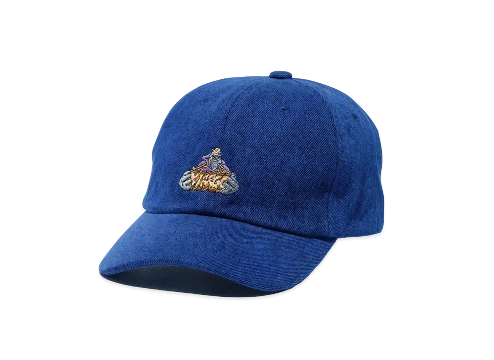 XLARGE OVERDYED DENIM 6PANEL CAP "Blue"