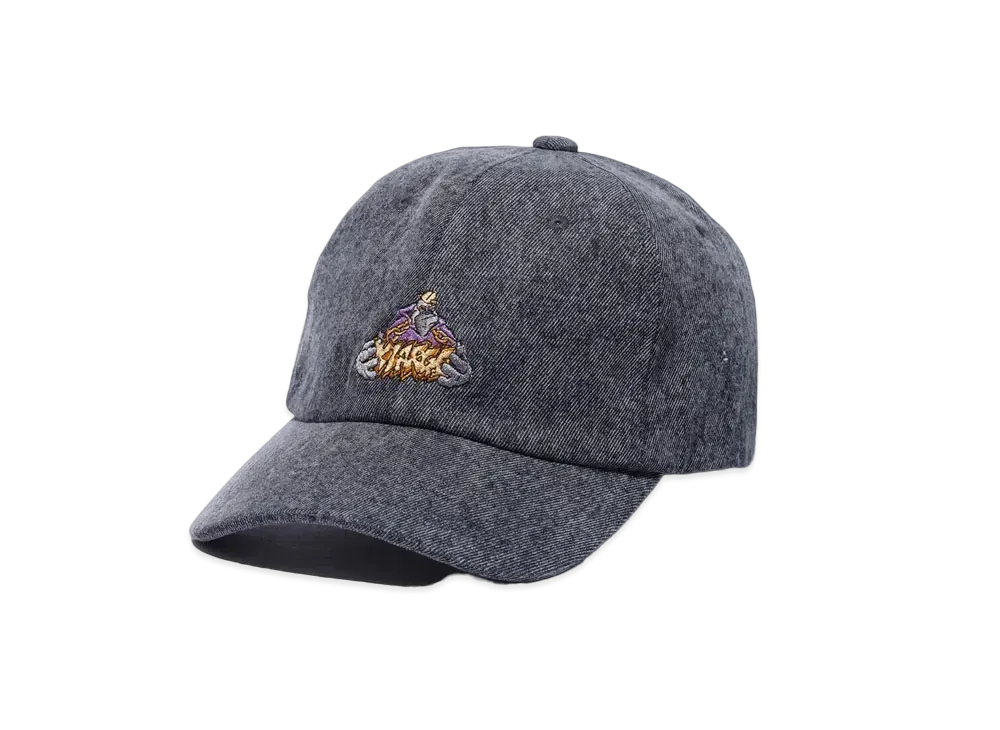 XLARGE OVERDYED DENIM 6PANEL CAP "Grey"